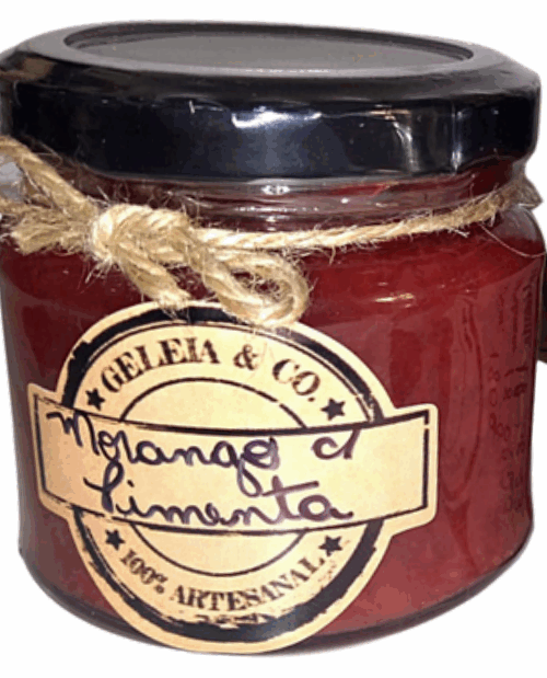 Geleia Morango com Pimenta