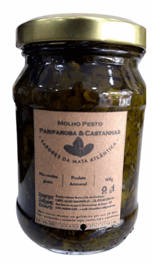 Pesto de Pariparoba com Castanhas